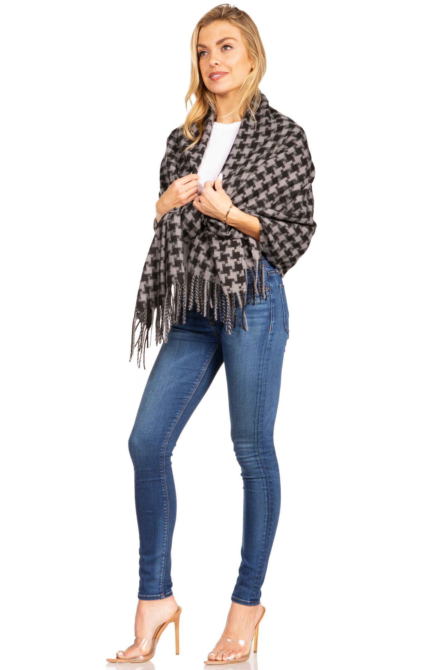Sakkas Iris Warm Super Soft Cashmere Feel Pashmina Shawl Wrap Scarf for Women - Weddings, Festivals, Travel & Daily Wear