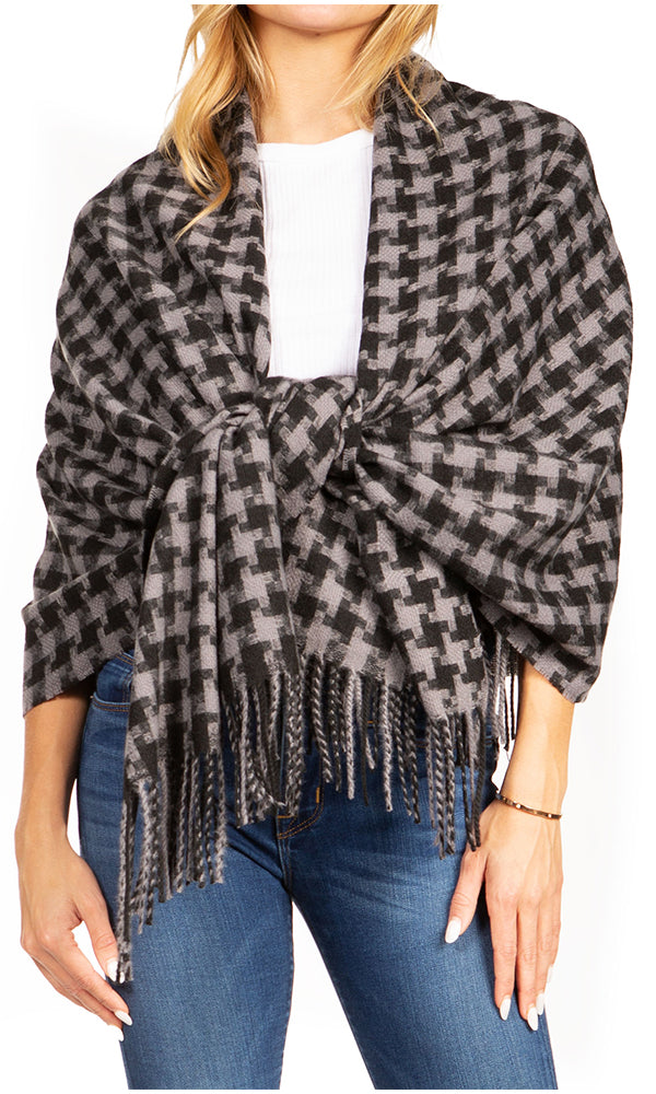 Sakkas Iris Warm Super Soft Cashmere Feel Pashmina Shawl Wrap Scarf for Women - Weddings, Festivals, Travel & Daily Wear