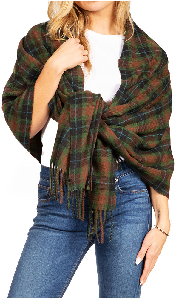 Sakkas Iris Warm Super Soft Cashmere Feel Pashmina Shawl Wrap Scarf for Women - Weddings, Festivals, Travel & Daily Wear