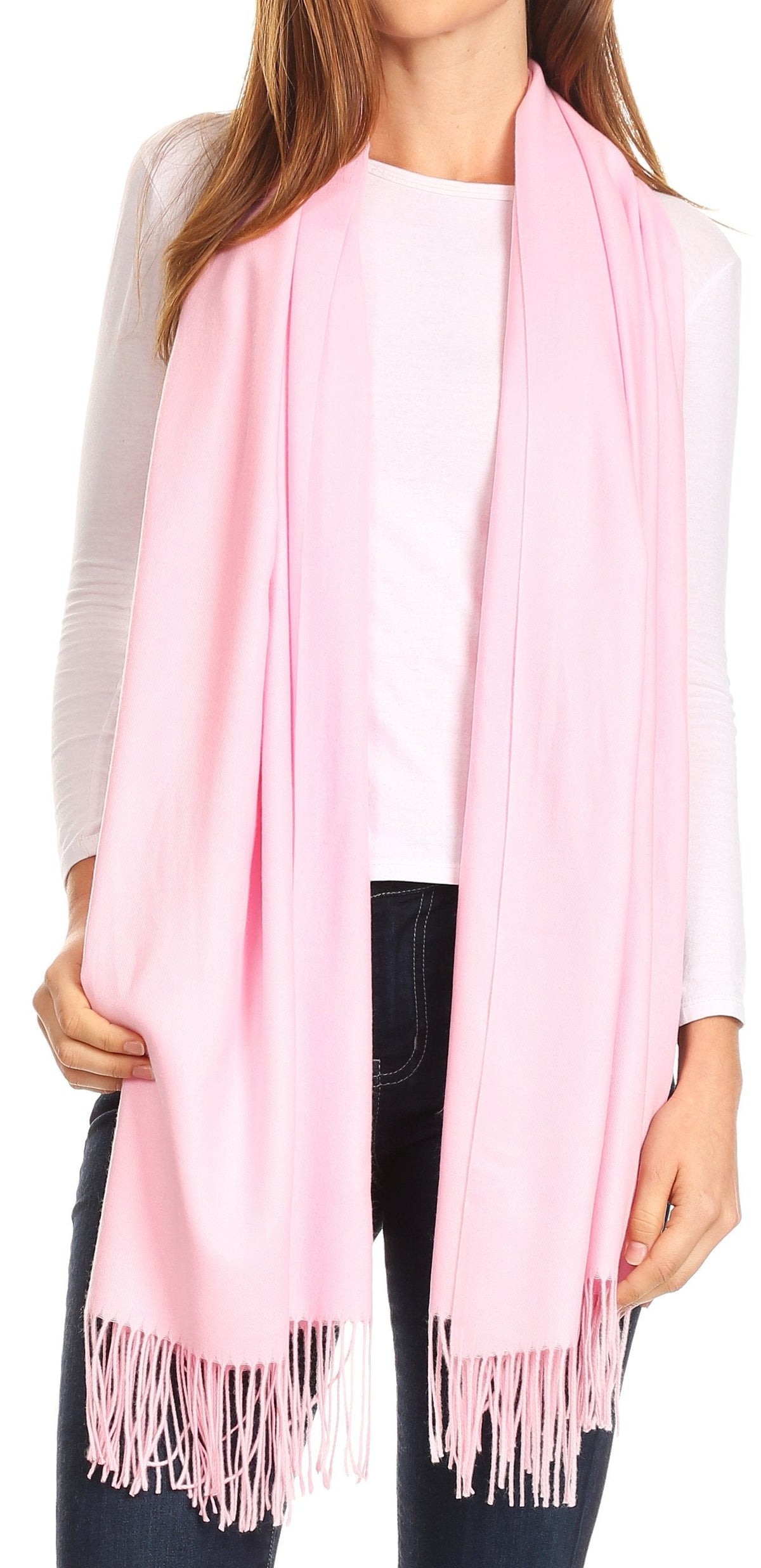 Sakkas Iris Warm Super Soft Cashmere Feel Pashmina Shawl Wrap Scarf for Women - Weddings, Festivals, Travel & Daily Wear
