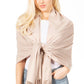 Sakkas Iris Warm Super Soft Cashmere Feel Pashmina Shawl Wrap Scarf for Women - Weddings, Festivals, Travel & Daily Wear