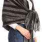 Sakkas Iris Warm Super Soft Cashmere Feel Pashmina Shawl Wrap Scarf for Women - Weddings, Festivals, Travel & Daily Wear