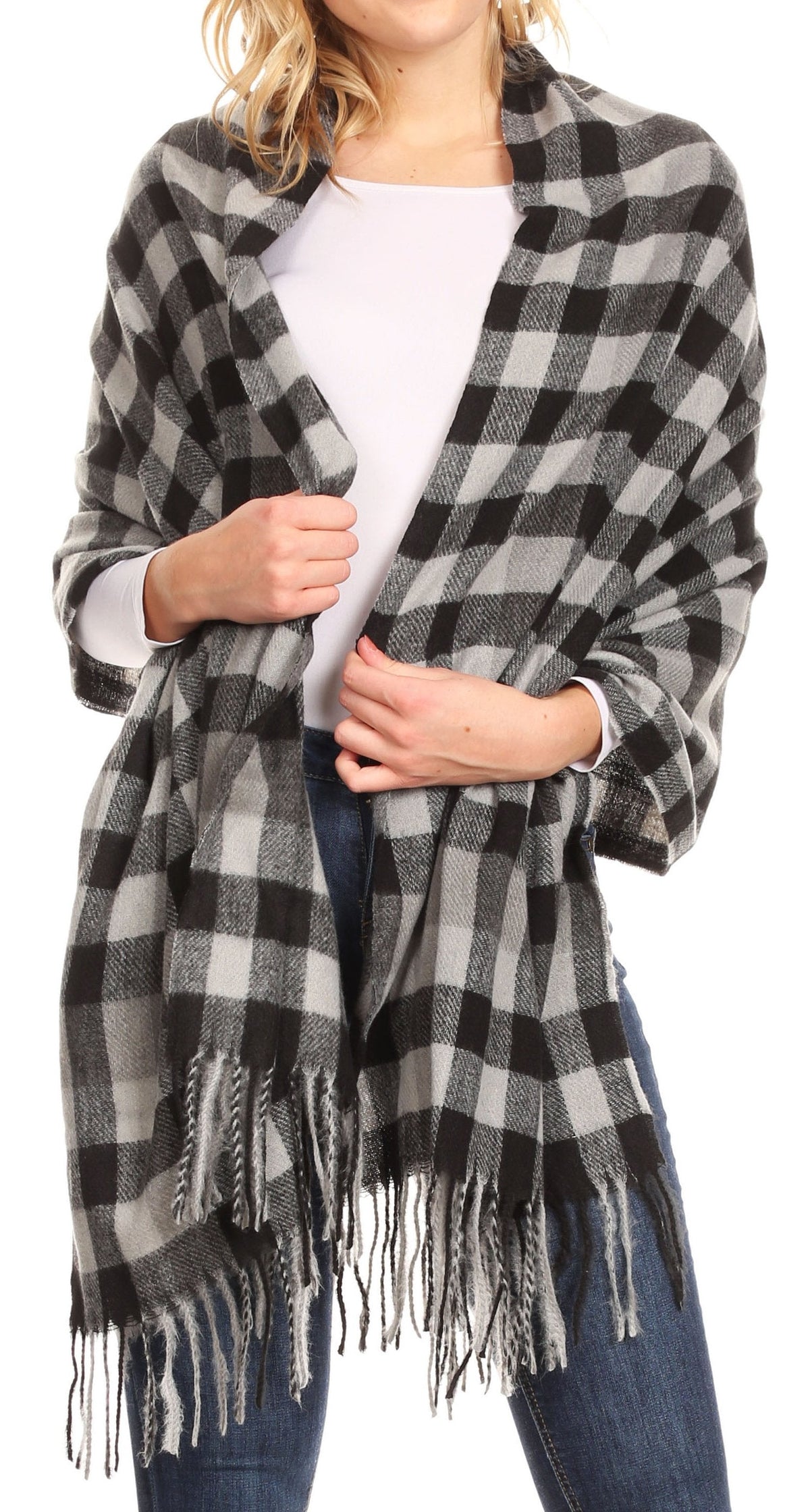 Sakkas Iris Warm Super Soft Cashmere Feel Pashmina Shawl Wrap Scarf for Women - Weddings, Festivals, Travel & Daily Wear