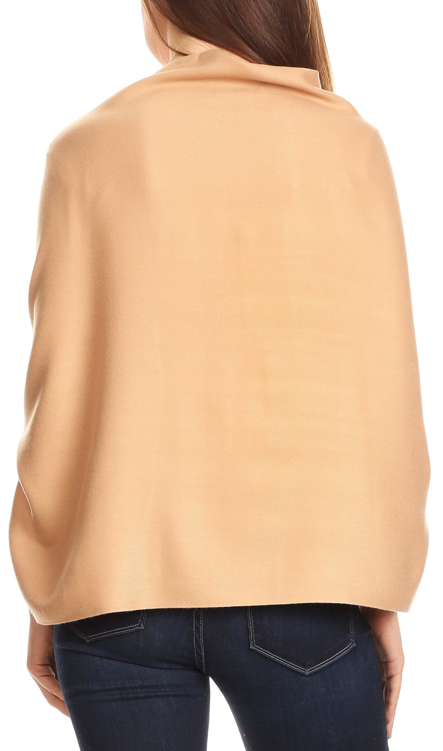 Sakkas Iris Warm Super Soft Cashmere Feel Pashmina Shawl Wrap Scarf for Women - Weddings, Festivals, Travel & Daily Wear