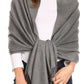 Sakkas Iris Warm Super Soft Cashmere Feel Pashmina Shawl Wrap Scarf for Women - Weddings, Festivals, Travel & Daily Wear