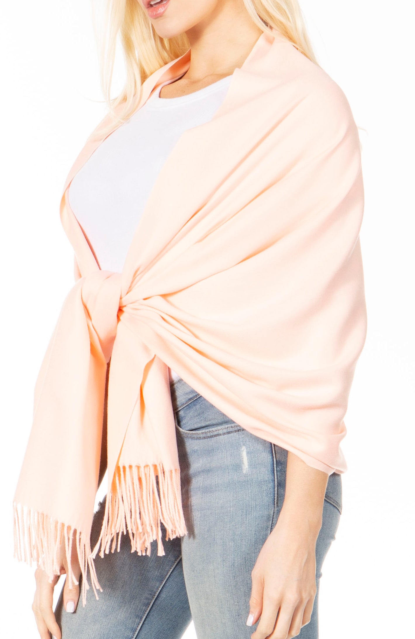 Sakkas Iris Warm Super Soft Cashmere Feel Pashmina Shawl Wrap Scarf for Women - Weddings, Festivals, Travel & Daily Wear