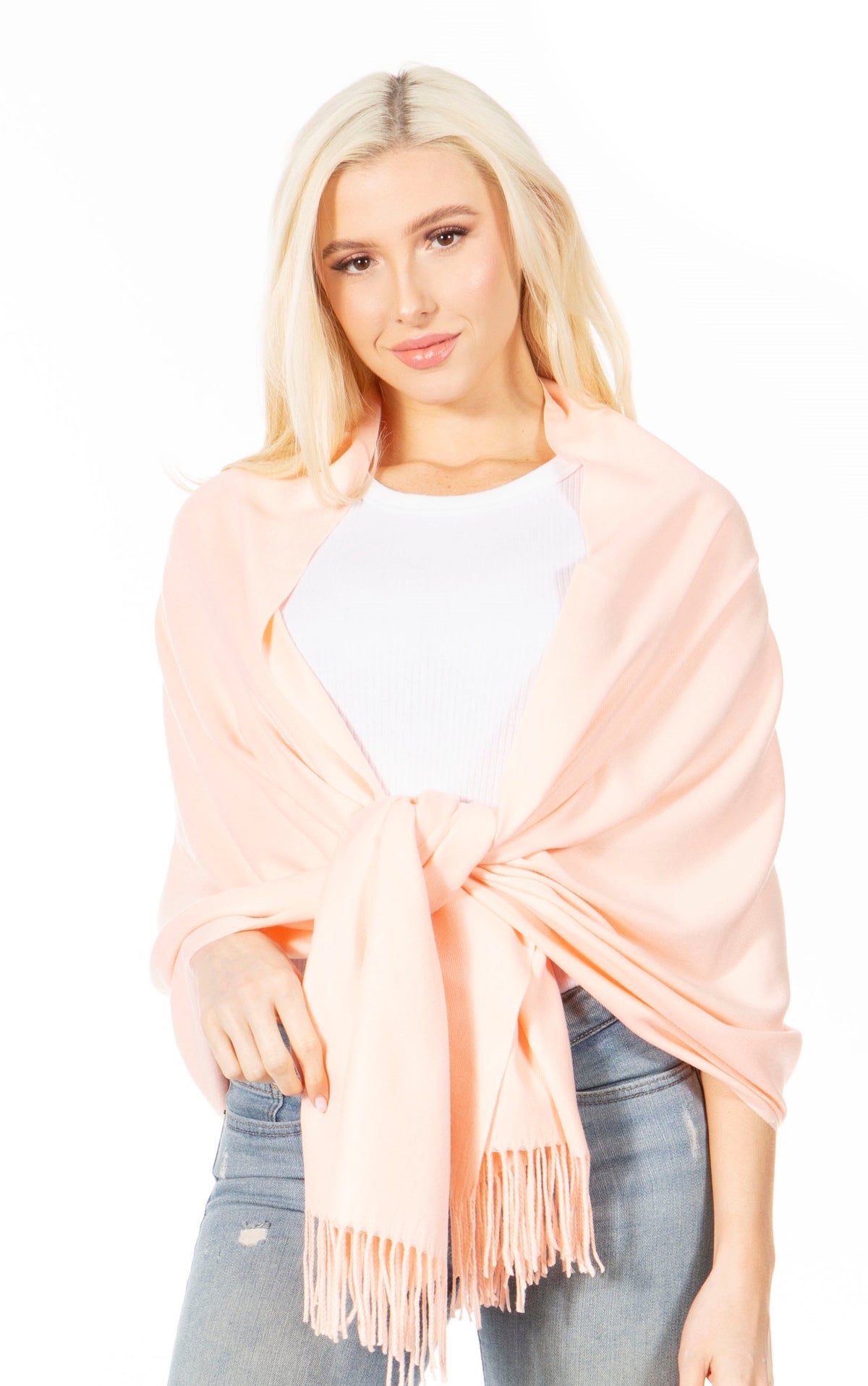 Sakkas Iris Warm Super Soft Cashmere Feel Pashmina Shawl Wrap Scarf for Women - Weddings, Festivals, Travel & Daily Wear