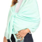 Sakkas Iris Warm Super Soft Cashmere Feel Pashmina Shawl Wrap Scarf for Women - Weddings, Festivals, Travel & Daily Wear