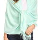 Sakkas Iris Warm Super Soft Cashmere Feel Pashmina Shawl Wrap Scarf for Women - Weddings, Festivals, Travel & Daily Wear