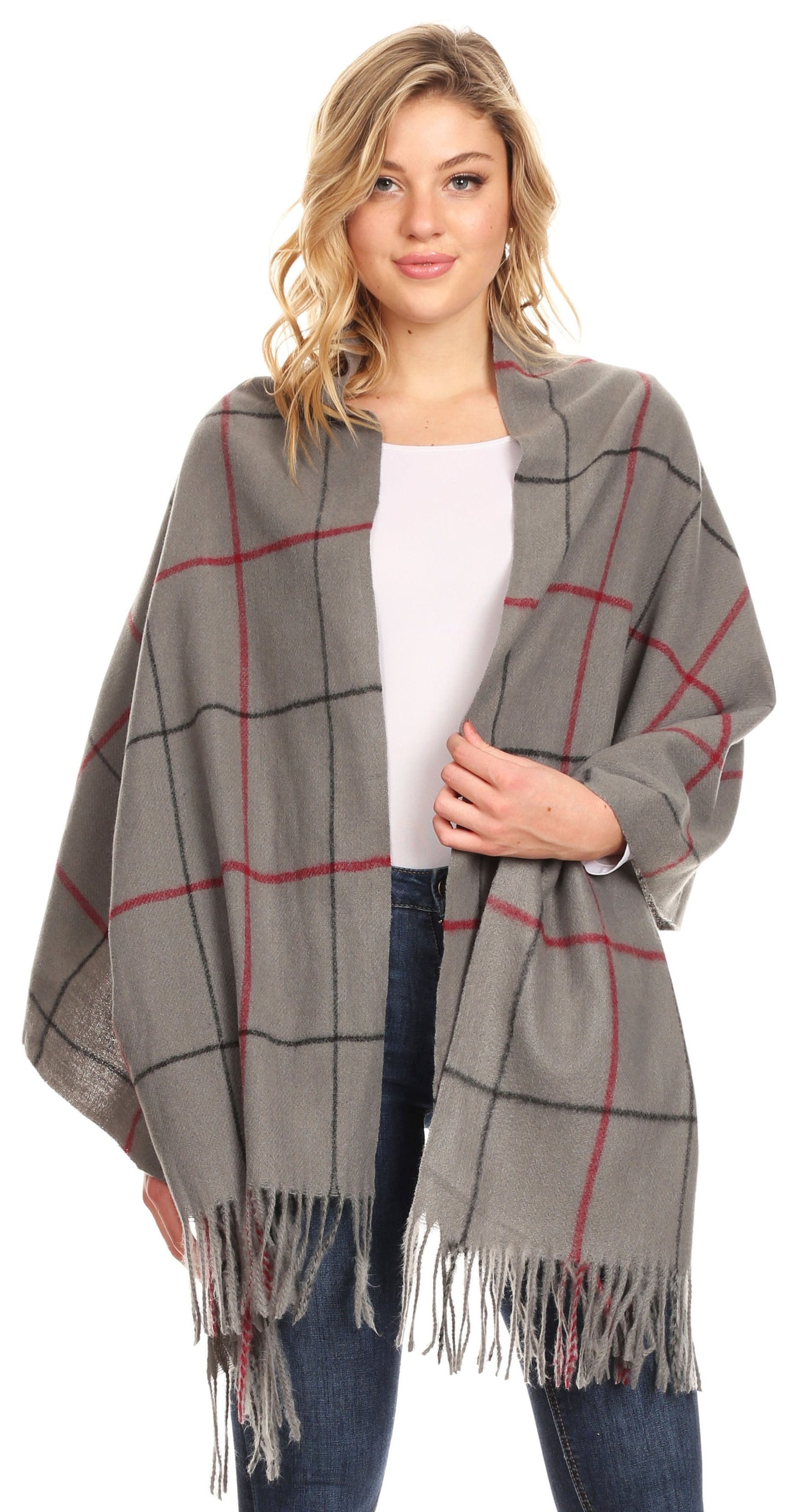 Sakkas Iris Warm Super Soft Cashmere Feel Pashmina Shawl Wrap Scarf for Women - Weddings, Festivals, Travel & Daily Wear