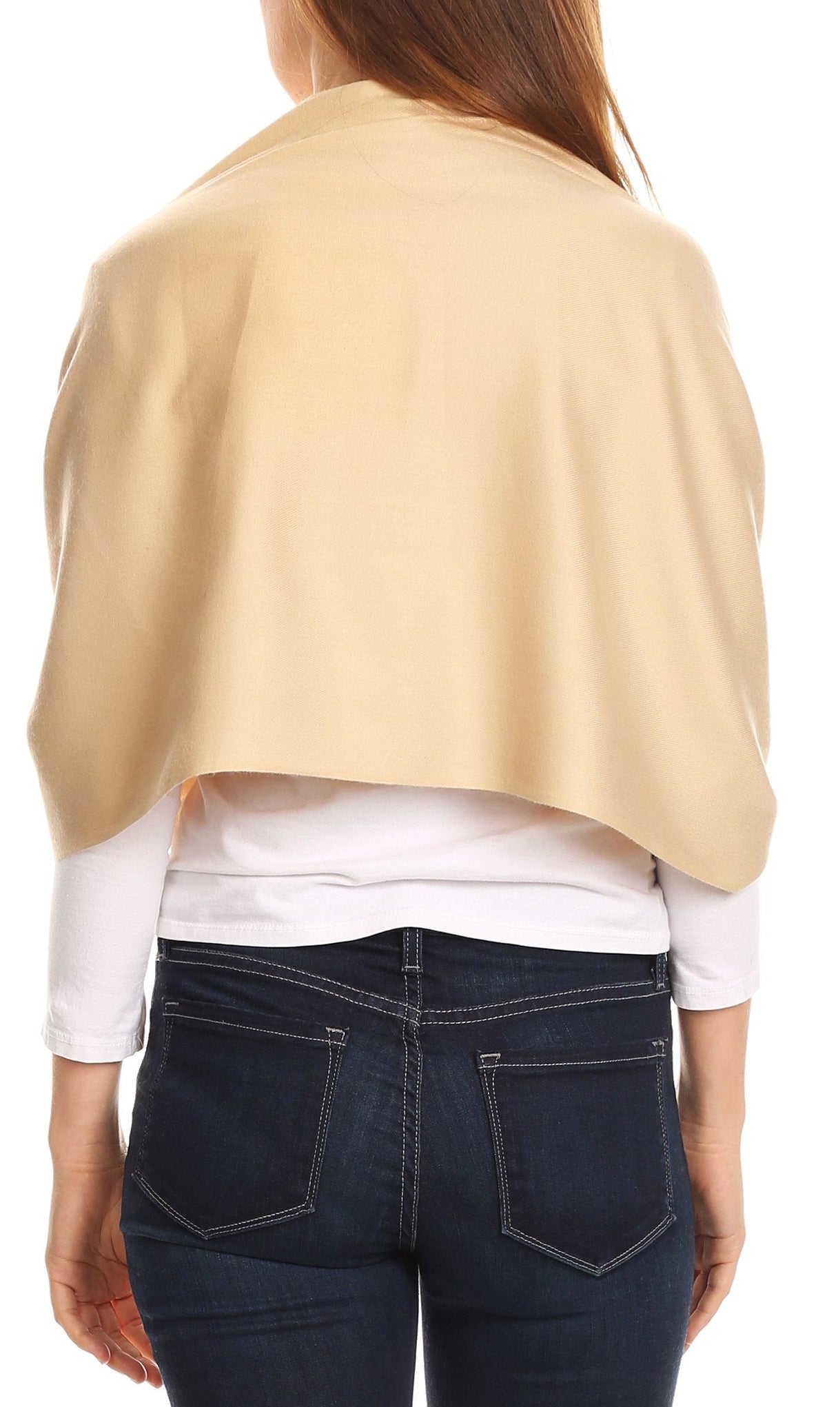 Sakkas Iris Warm Super Soft Cashmere Feel Pashmina Shawl Wrap Scarf for Women - Weddings, Festivals, Travel & Daily Wear