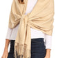 Sakkas Iris Warm Super Soft Cashmere Feel Pashmina Shawl Wrap Scarf for Women - Weddings, Festivals, Travel & Daily Wear