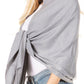 Sakkas Iris Warm Super Soft Cashmere Feel Pashmina Shawl Wrap Scarf for Women - Weddings, Festivals, Travel & Daily Wear