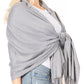 Sakkas Iris Warm Super Soft Cashmere Feel Pashmina Shawl Wrap Scarf for Women - Weddings, Festivals, Travel & Daily Wear