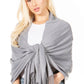 Sakkas Iris Warm Super Soft Cashmere Feel Pashmina Shawl Wrap Scarf for Women - Weddings, Festivals, Travel & Daily Wear