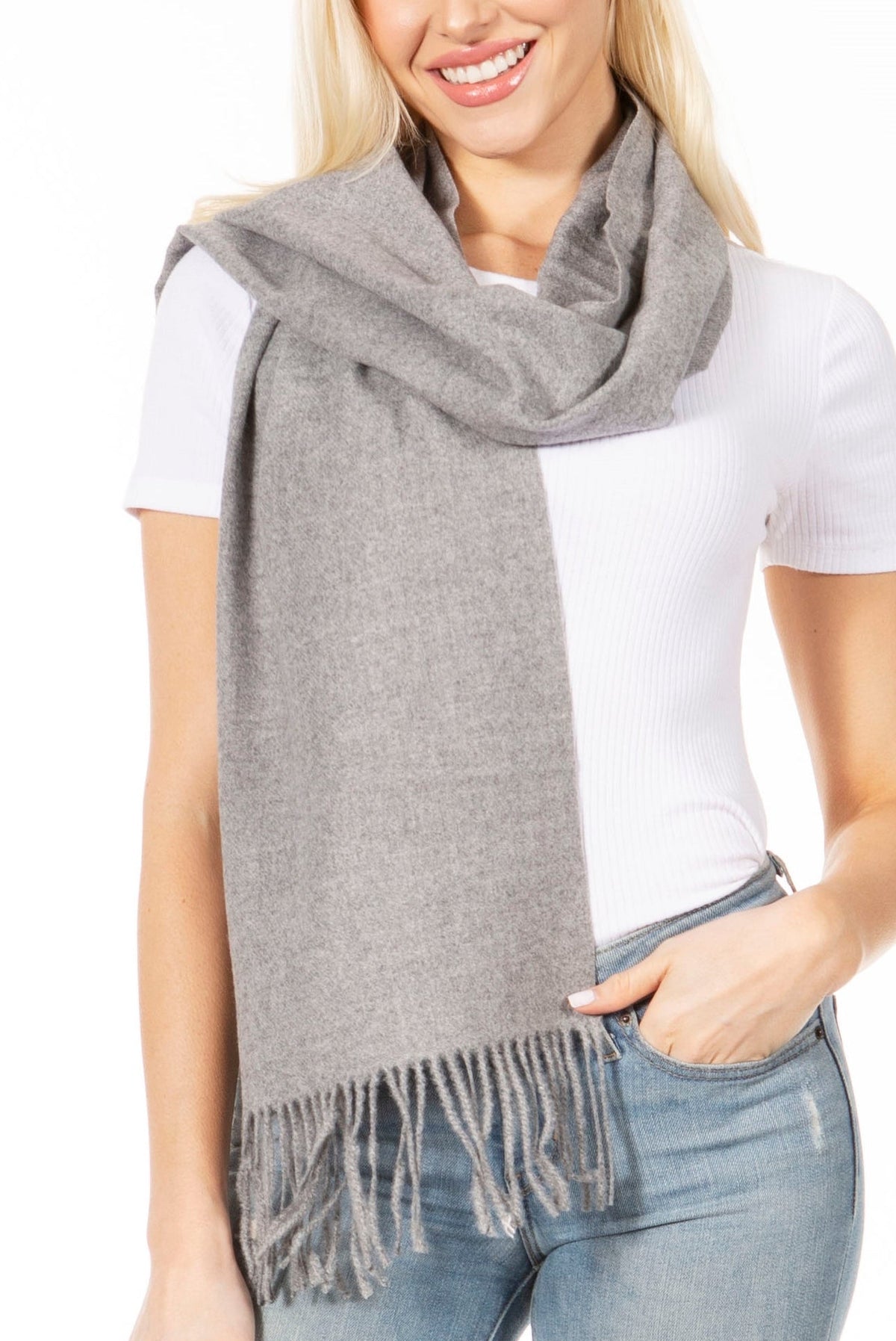 Sakkas Iris Warm Super Soft Cashmere Feel Pashmina Shawl Wrap Scarf for Women - Weddings, Festivals, Travel & Daily Wear