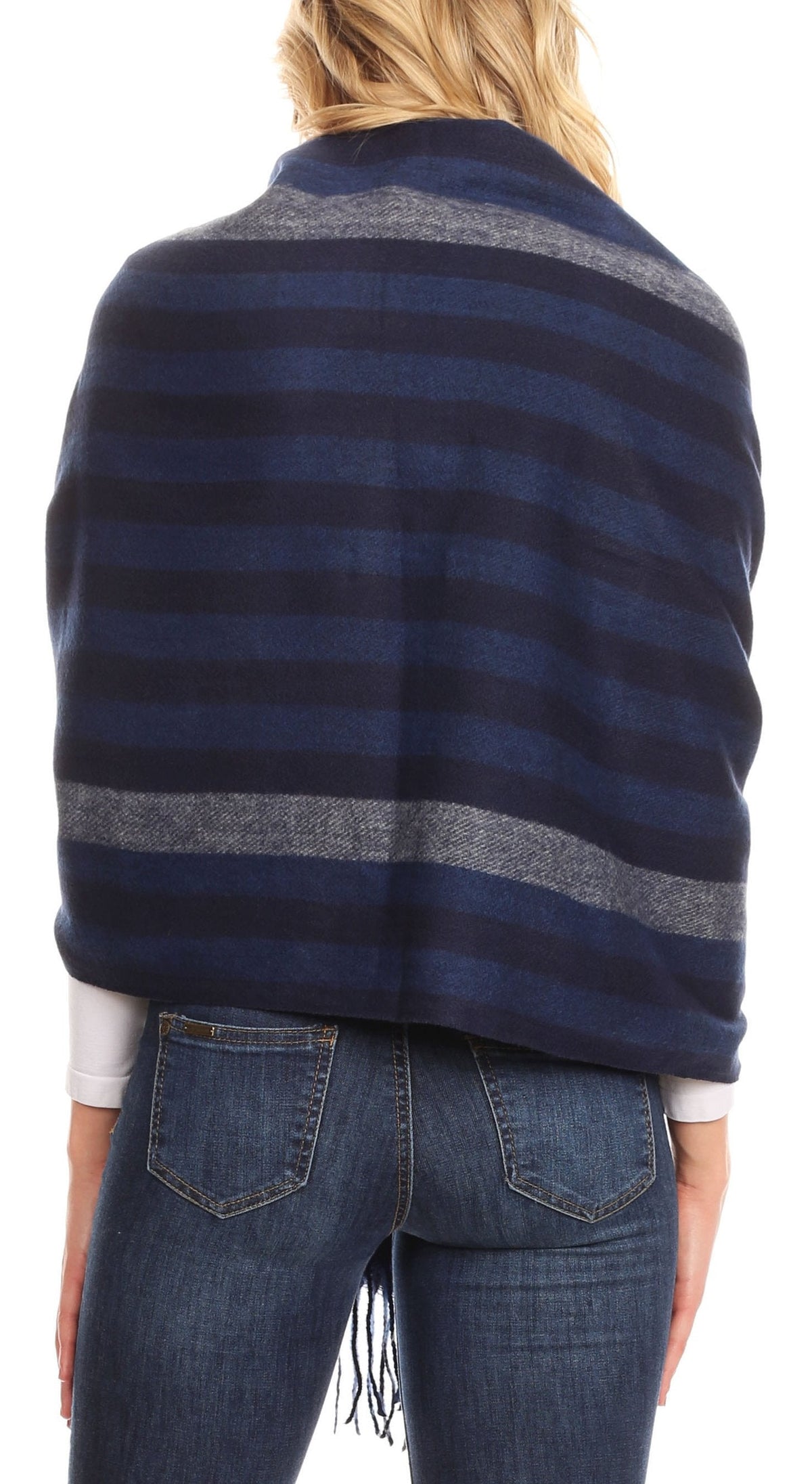 Sakkas Iris Warm Super Soft Cashmere Feel Pashmina Shawl Wrap Scarf for Women - Weddings, Festivals, Travel & Daily Wear