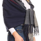 Sakkas Iris Warm Super Soft Cashmere Feel Pashmina Shawl Wrap Scarf for Women - Weddings, Festivals, Travel & Daily Wear