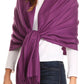 Sakkas Iris Warm Super Soft Cashmere Feel Pashmina Shawl Wrap Scarf for Women - Weddings, Festivals, Travel & Daily Wear