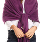 Sakkas Iris Warm Super Soft Cashmere Feel Pashmina Shawl Wrap Scarf for Women - Weddings, Festivals, Travel & Daily Wear