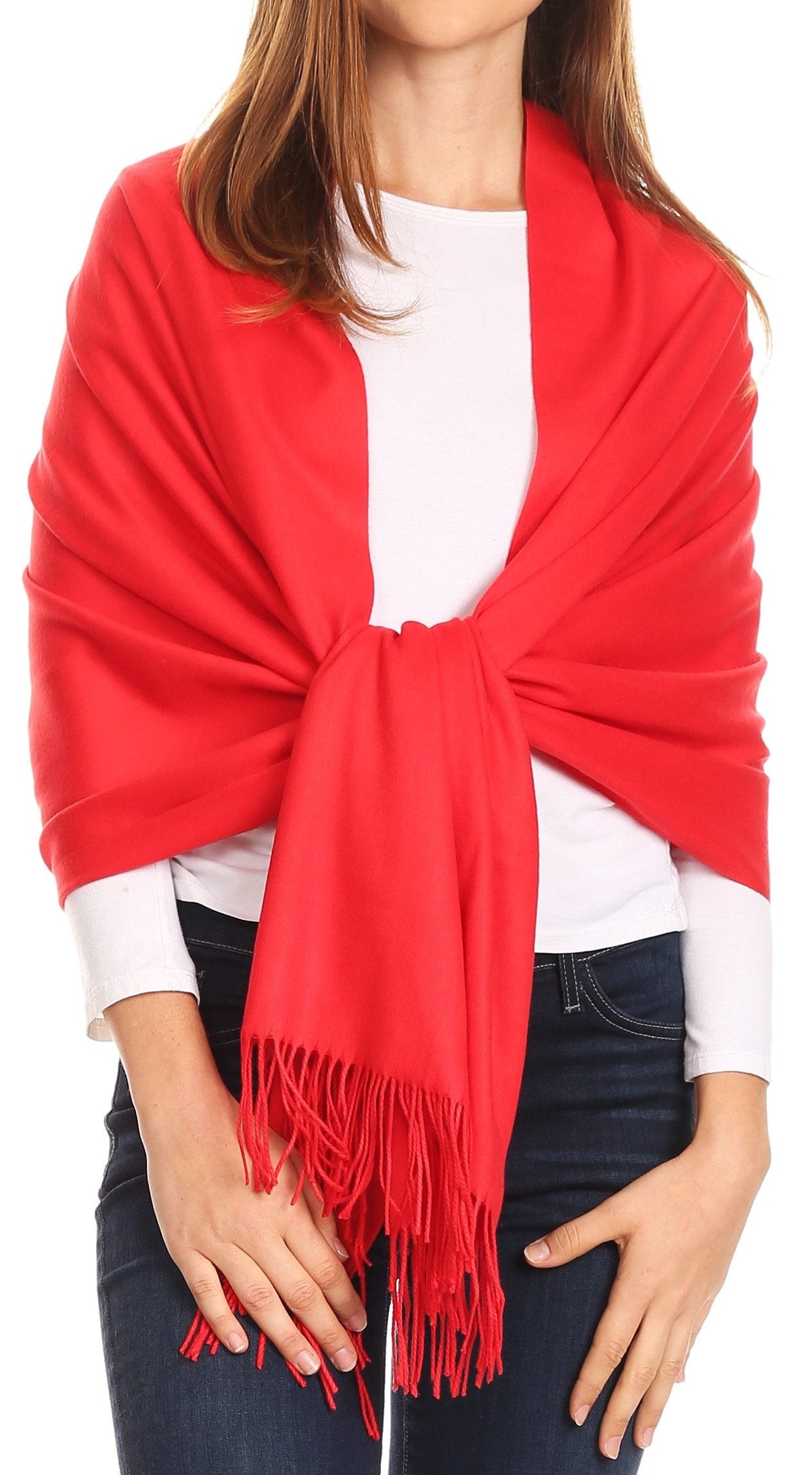 Sakkas Iris Warm Super Soft Cashmere Feel Pashmina Shawl Wrap Scarf for Women - Weddings, Festivals, Travel & Daily Wear