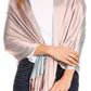 Sakkas Carine Reversible Soft Solid Slight Shimmer Pashmina/ Shawl/ Wrap/ Stole
