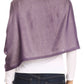 Sakkas Carine Reversible Soft Solid Slight Shimmer Pashmina/ Shawl/ Wrap/ Stole