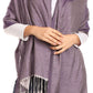 Sakkas Carine Reversible Soft Solid Slight Shimmer Pashmina/ Shawl/ Wrap/ Stole