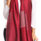 Sakkas Nicola Reversible Warm and Soft Unisex Scarf Stole Wrap Solid Color-block