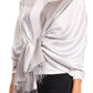 Sakkas Nicola Reversible Warm and Soft Unisex Scarf Stole Wrap Solid Color-block