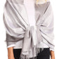 Sakkas Nicola Reversible Warm and Soft Unisex Scarf Stole Wrap Solid Color-block