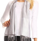 Sakkas Nicola Reversible Warm and Soft Unisex Scarf Stole Wrap Solid Color-block
