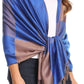 Sakkas Nicola Reversible Warm and Soft Unisex Scarf Stole Wrap Solid Color-block