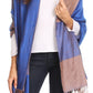 Sakkas Nicola Reversible Warm and Soft Unisex Scarf Stole Wrap Solid Color-block