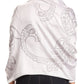 Sakkas Sarah Reversible Silky Soft Brocade Scarf Shawl Stole with Fringe