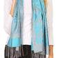 Sakkas Mia Reversible Brocade Paisley Scarf Wrap Shawl Soft and Light