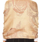 Sakkas Tessa Reversible Rose Brocade Warm Soft Scarf Wrap Stole with Fringe