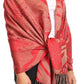Sakkas Salome  Reversible Silky soft Wrap Shawl Scarf with Lovely Floral Brocade