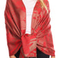 Sakkas Salome  Reversible Silky soft Wrap Shawl Scarf with Lovely Floral Brocade