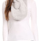 Sakkas Elise Faux Fur Mink Soft Warm Scarf with Pom-Pom