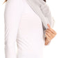Sakkas Elise Faux Fur Mink Soft Warm Scarf with Pom-Pom