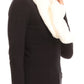 Sakkas Elise Faux Fur Mink Soft Warm Scarf with Pom-Pom