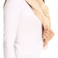Sakkas Elise Faux Fur Mink Soft Warm Scarf with Pom-Pom