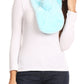 Sakkas Elise Faux Fur Mink Soft Warm Scarf with Pom-Pom
