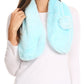 Sakkas Elise Faux Fur Mink Soft Warm Scarf with Pom-Pom