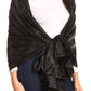 Sakkas Litta Women's Brocade Evening Shawl Wrap Head Scarf Large Soft Wedding