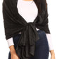 Sakkas Litta Women's Brocade Evening Shawl Wrap Head Scarf Large Soft Wedding