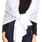 Sakkas Litta Women's Brocade Evening Shawl Wrap Head Scarf Large Soft Wedding