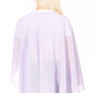 Sakkas Anya Women's Soft Chiffon Wedding Bridesmaid Bridal Cape Wrap Bolero Shrug