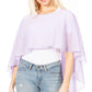 Sakkas Anya Women's Soft Chiffon Wedding Bridesmaid Bridal Cape Wrap Bolero Shrug